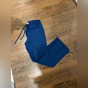 Cherokee Navy Drawstring Scrub Pants